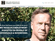 Tablet Screenshot of boylstonlaw.com